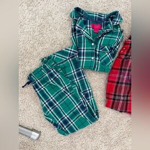 Victoria’s Secret Plaid Pajama Set